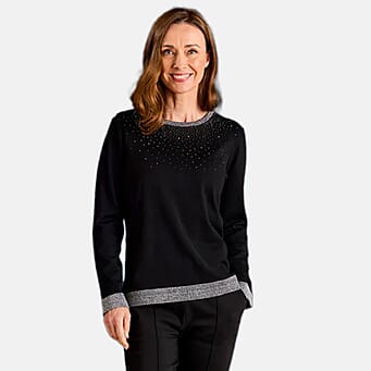 https://tjcuk.sirv.com/Products/81/0/8107594/Emreco-Sparkle-Neckline-Jumper-Size-L-Black_8107594.jpg?w=342&h=342