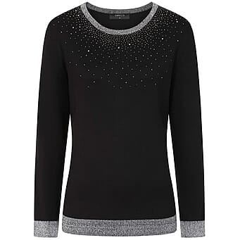 https://tjcuk.sirv.com/Products/81/0/8107597/Emreco-Sparkle-Neckline-Jumper-Size-XL-Black_8107597_3.jpg?w=342&h=342