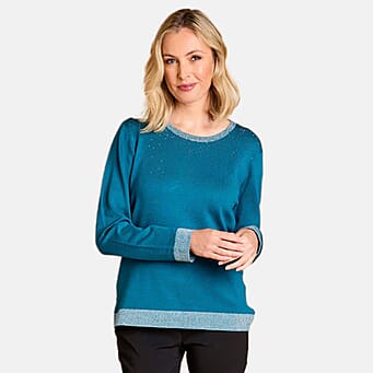 https://tjcuk.sirv.com/Products/81/0/8107612/Emreco-Sparkle-Neckline-Jumper-Size-S-Teal_8107612_1.jpg?w=342&h=342