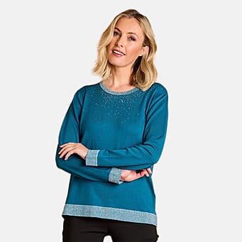 https://tjcuk.sirv.com/Products/81/0/8107615/Emreco-Sparkle-Neckline-Jumper-Size-XL-Teal_8107615_3.jpg?w=342&h=342