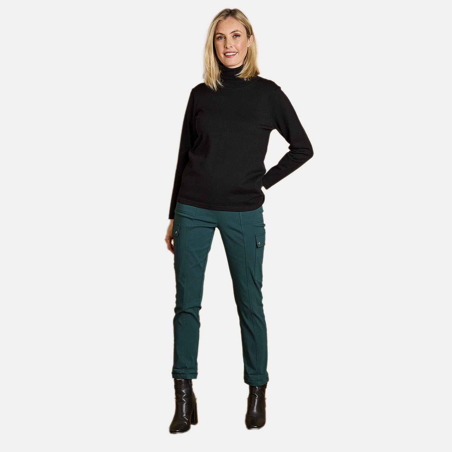 Basic Roll Neck Jumper 