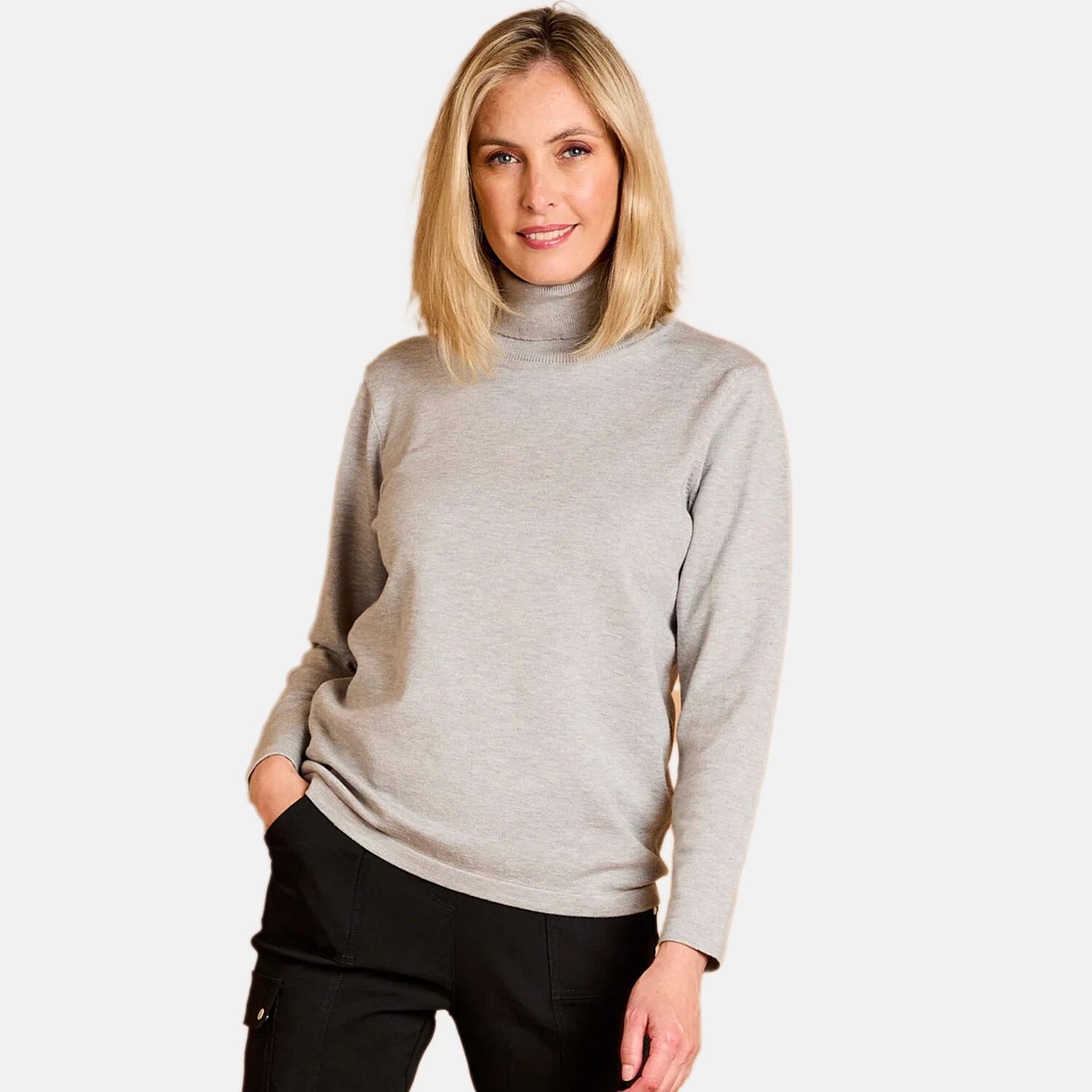 Basic Roll Neck Jumper 