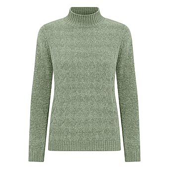https://tjcuk.sirv.com/Products/81/0/8107717/Cable-Front-Turle-Neck-Jumper-Size-L-Green_8107717_2.jpg?w=342&h=342