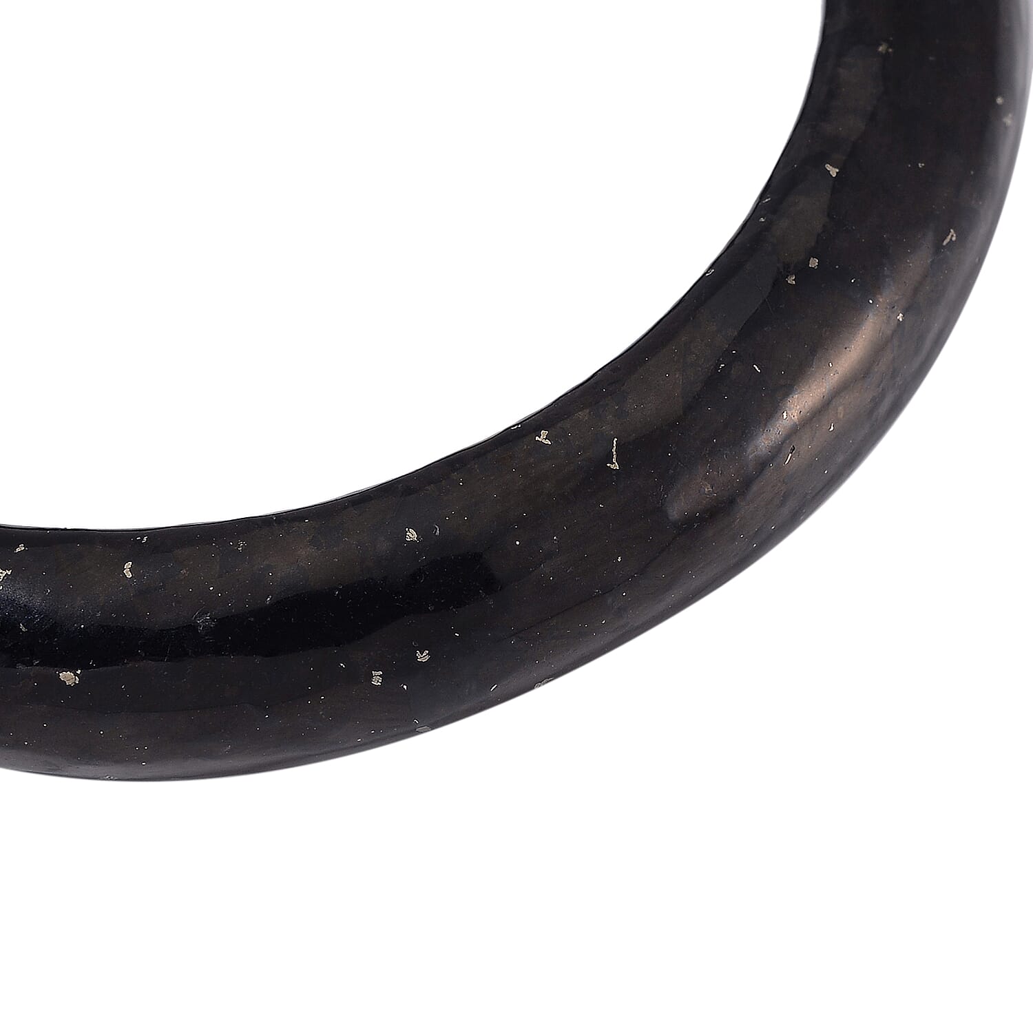 Natural Shungite Bangle (Size 7.5) 230.00 Ct.