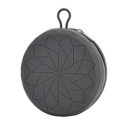 Collapsible Portable Travel Food & Water Bowl for Dog and Cat - Turquoise