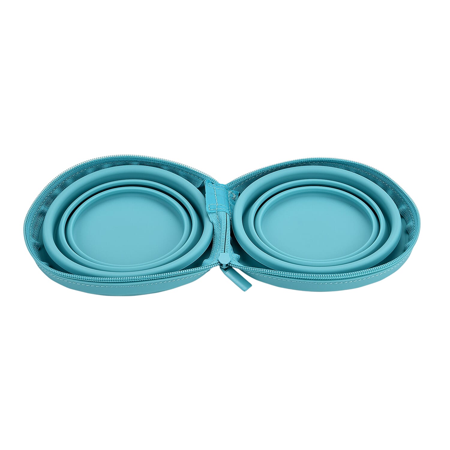 Collapsible Portable Travel Bowl - Turquoise