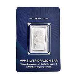 Pure 999 Silver Bar, Silver Wt. 5.00 Gms.