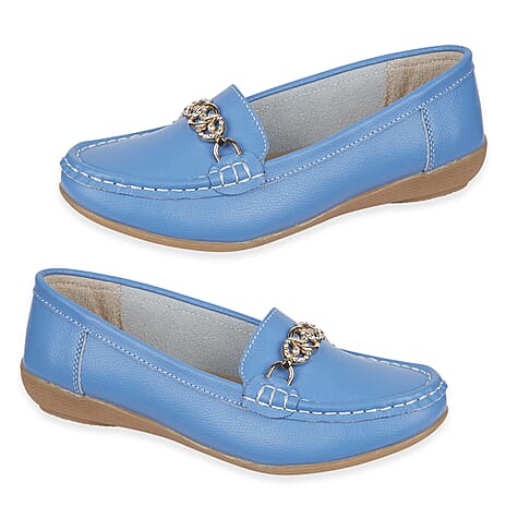 Jo & Joe Ladies Shoe (Size - 5) - Azure Blue