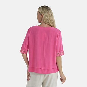 https://tjcuk.sirv.com/Products/81/0/8109559/La-Marey-Embroidery-Top-Size-XL-Pink-Black_8109559_1.jpg?w=342&h=342