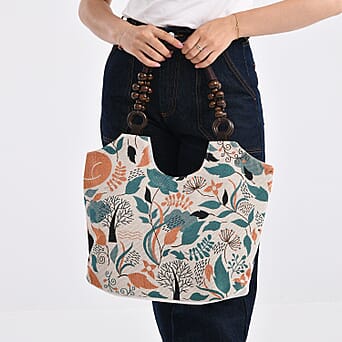 https://tjcuk.sirv.com/Products/81/0/8109792/Green-Flower-with-Fox-Print-Jute-Tote-Bag-Beige_8109792_2.jpg?w=342&h=342