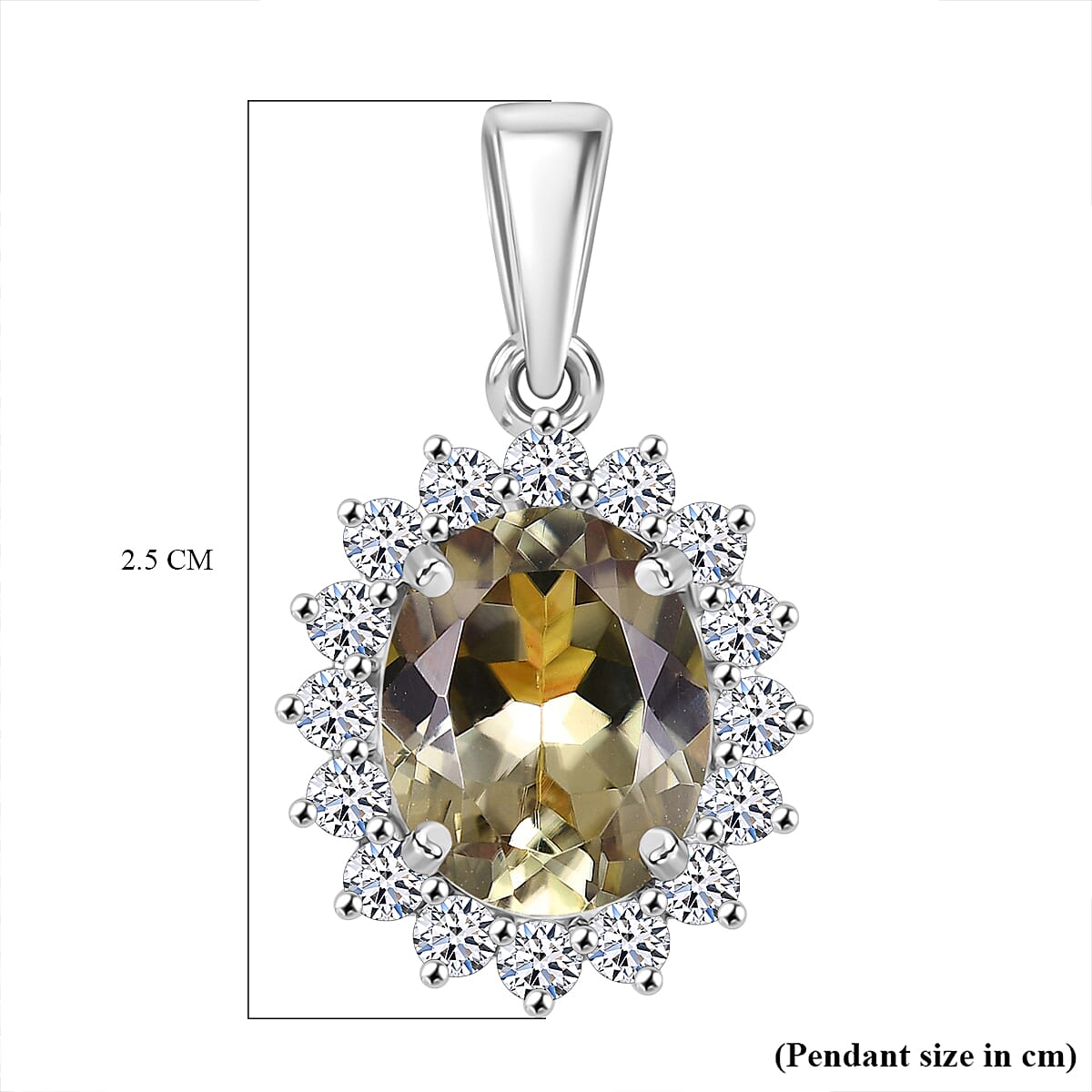 Luxuriant Diamond 950 Platinum AAA Turkizite & Lab Grown Diamond (VS-E-F) Pendant 4.89 Ct, Platinum Wt. 3.21 Gms. Luxuriant Diamond 950 Platinum AAA Turkizite & Lab Grown Diamond (VS-E-F) Pendant 4.89 Ct, Platinum Wt. 3.21 Gms.
