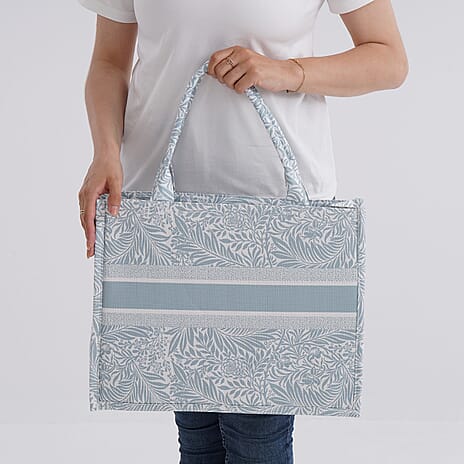 CLOSEOUT OFFER - THE DESIGNER INSPIRED TOTE BAG- Light Green