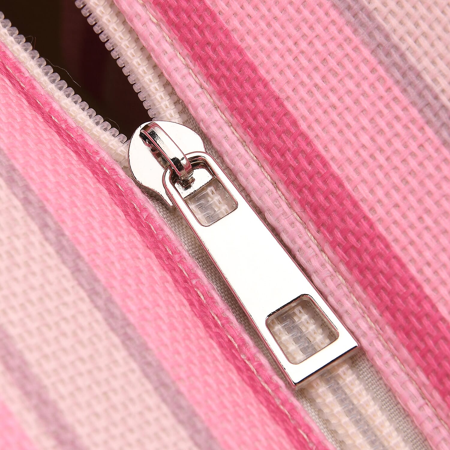 Designer Inspired Stripe Pattern Tote Bag