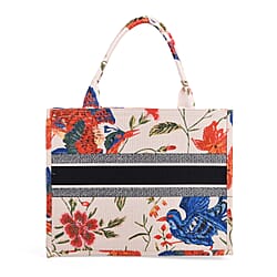 Designer Inspired Leopard Print Tote Bag