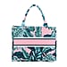 Designer Inspired Nautical Shell and Starfish Printed Tote Bag