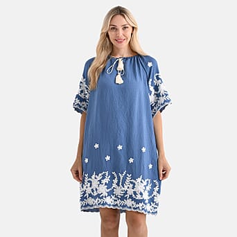 https://tjcuk.sirv.com/Products/81/1/8110337/La-Marey-Polycotton-Embroidery-Dress-Size-L-XL-Blue-Navy_8110337_3.jpg?w=342&h=342