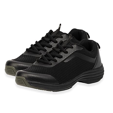 Luginger Unisex Trainer (Size - 6.5) - Black