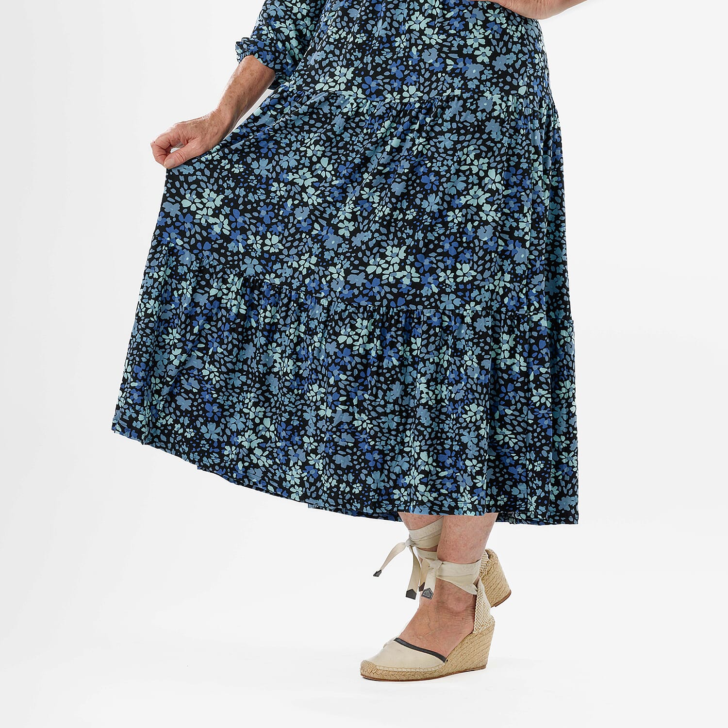 La Marey Soft Touch Knitted Shirred Dress