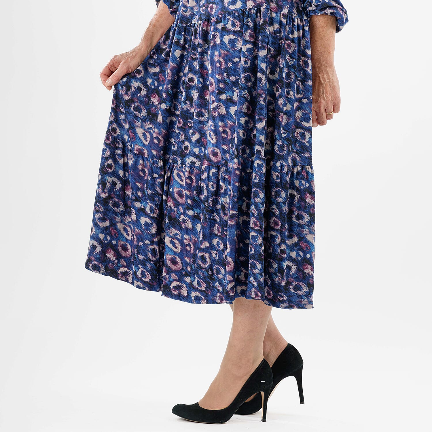 La Marey Soft Touch Knitted Shirred Dress