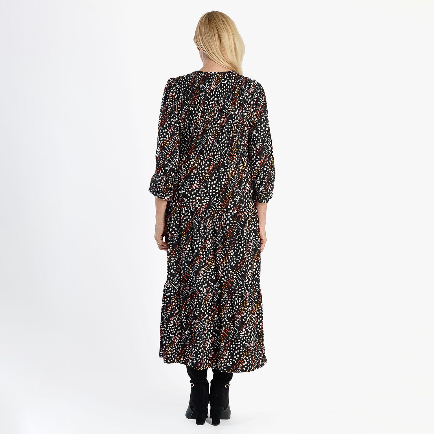 La Marey Soft Touch Knitted Shirred Dress 