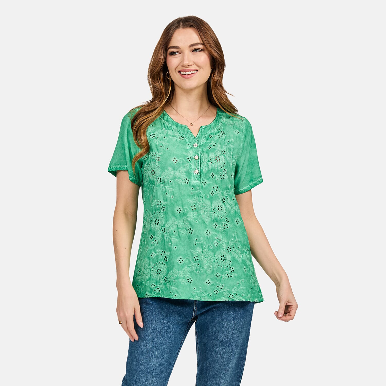 Mudflower Cotton Woven Top