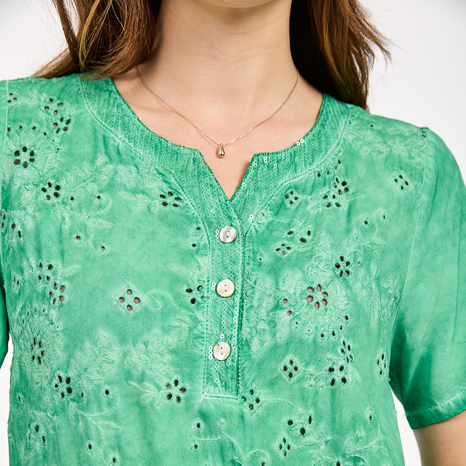 Mudflower Cotton Woven Top