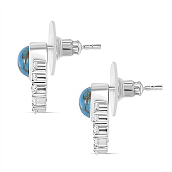 https://tjcuk.sirv.com/Products/81/1/8113038/Blue-Turquoise-White-Zircon-Stud-Push-Back-Earring-in-Stainless-Steel-_8113038_3.jpg?w=342&h=342