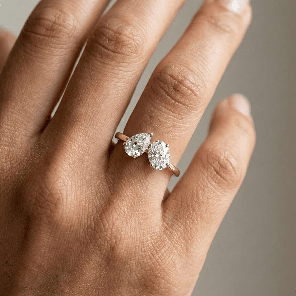 Luxuriant Lab Grown Diamond Ring in Sterling Silver