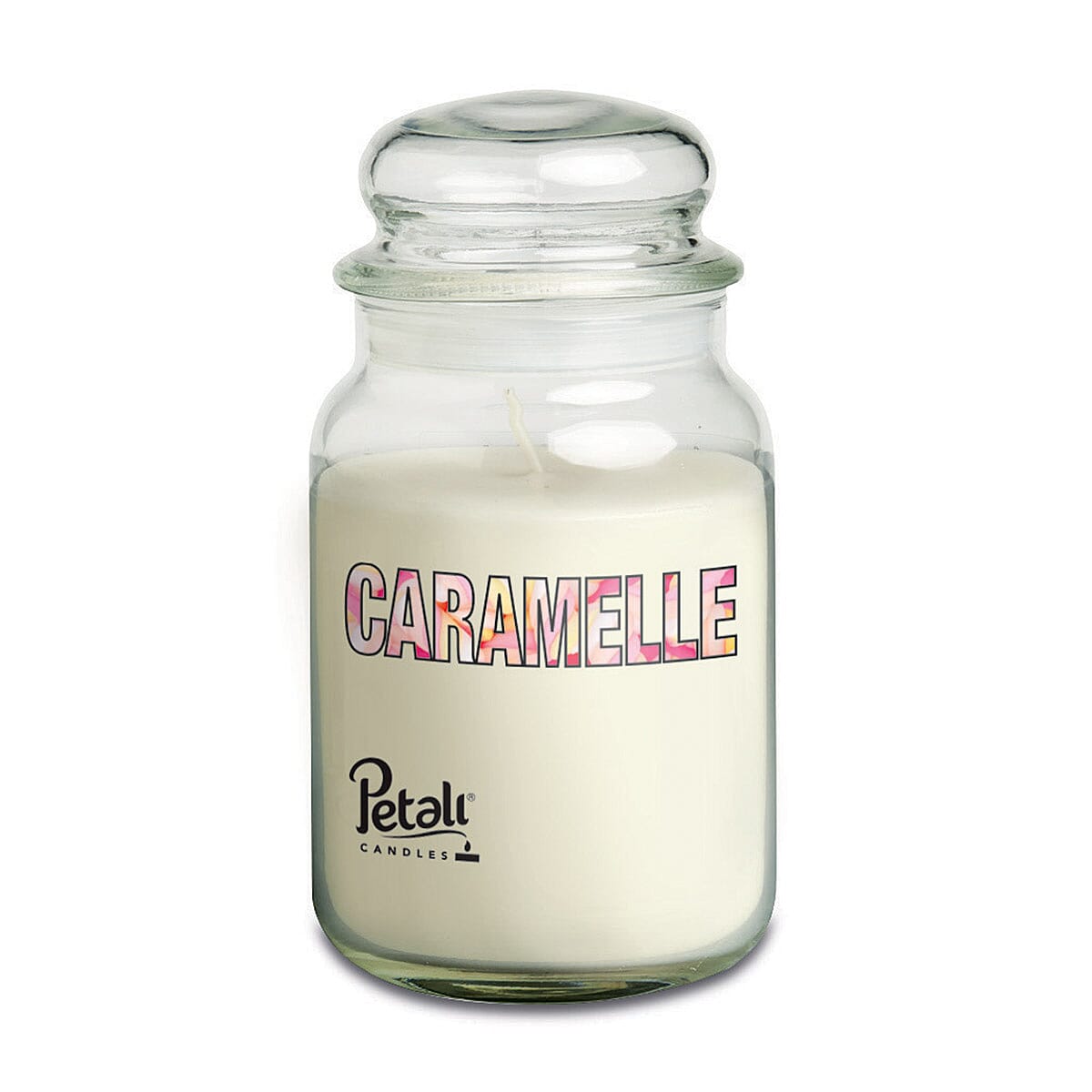 Set of 3 Petali Large Jar Scented Candles - Mixed Berry, Caramel, & Orange & Cinnamon Gift Set