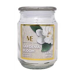 Modern Expressions Spice Gardenia Scented Candle Jar (18oz) - Cream
