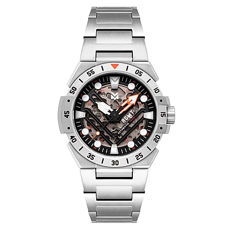 HIMARS Skeleton RGMT 10 ATM Stainless Steel Mens Watch - Black