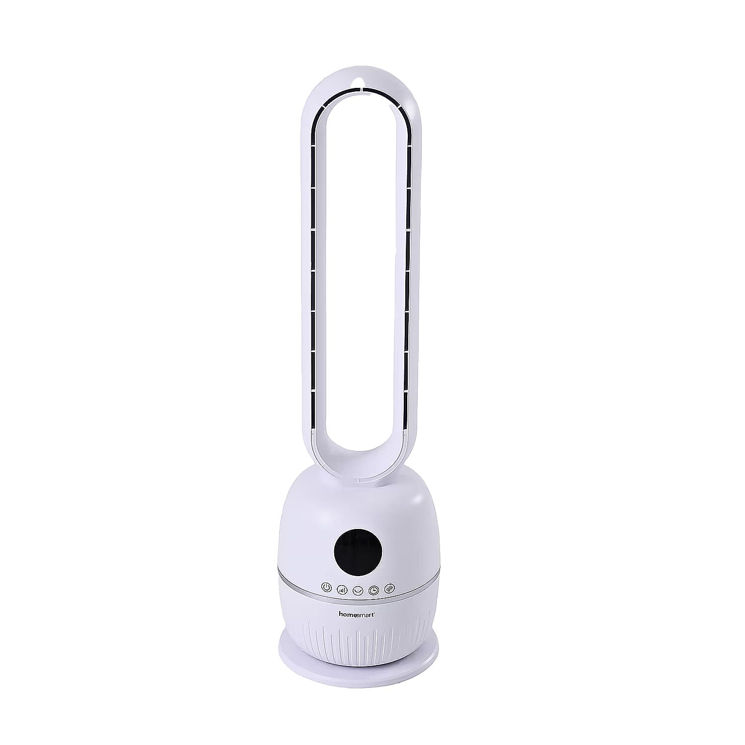 LAST OF STOCK- Homesmart Bladeless Energy Efficient (60W) Tower Fan With Remote Control- 12-Hr Timer, 3 Wind Speeds, 60 Degree Oscillation For Wide Air Distribution & 3 Wind Modes