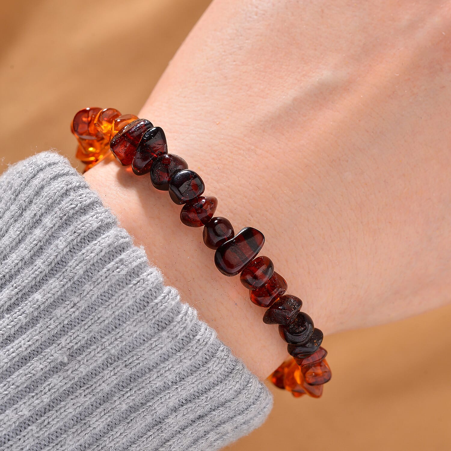 Tucson Find - Baltic Amber Stretchable Bracelet Tucson Find - Baltic Amber Stretchable Bracelet