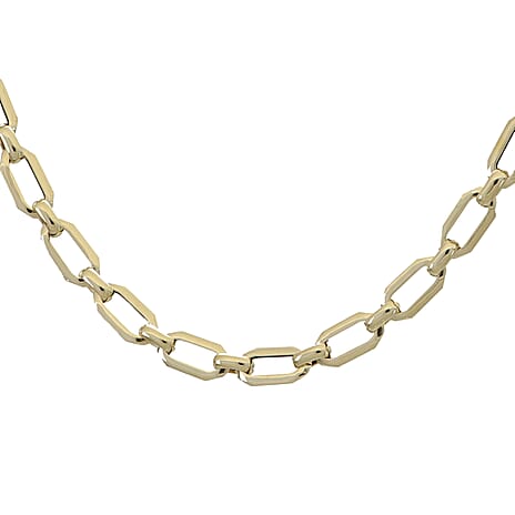 Maestro Collection - 9K Yellow Gold Necklace (Size 20) with Lobster Clasp