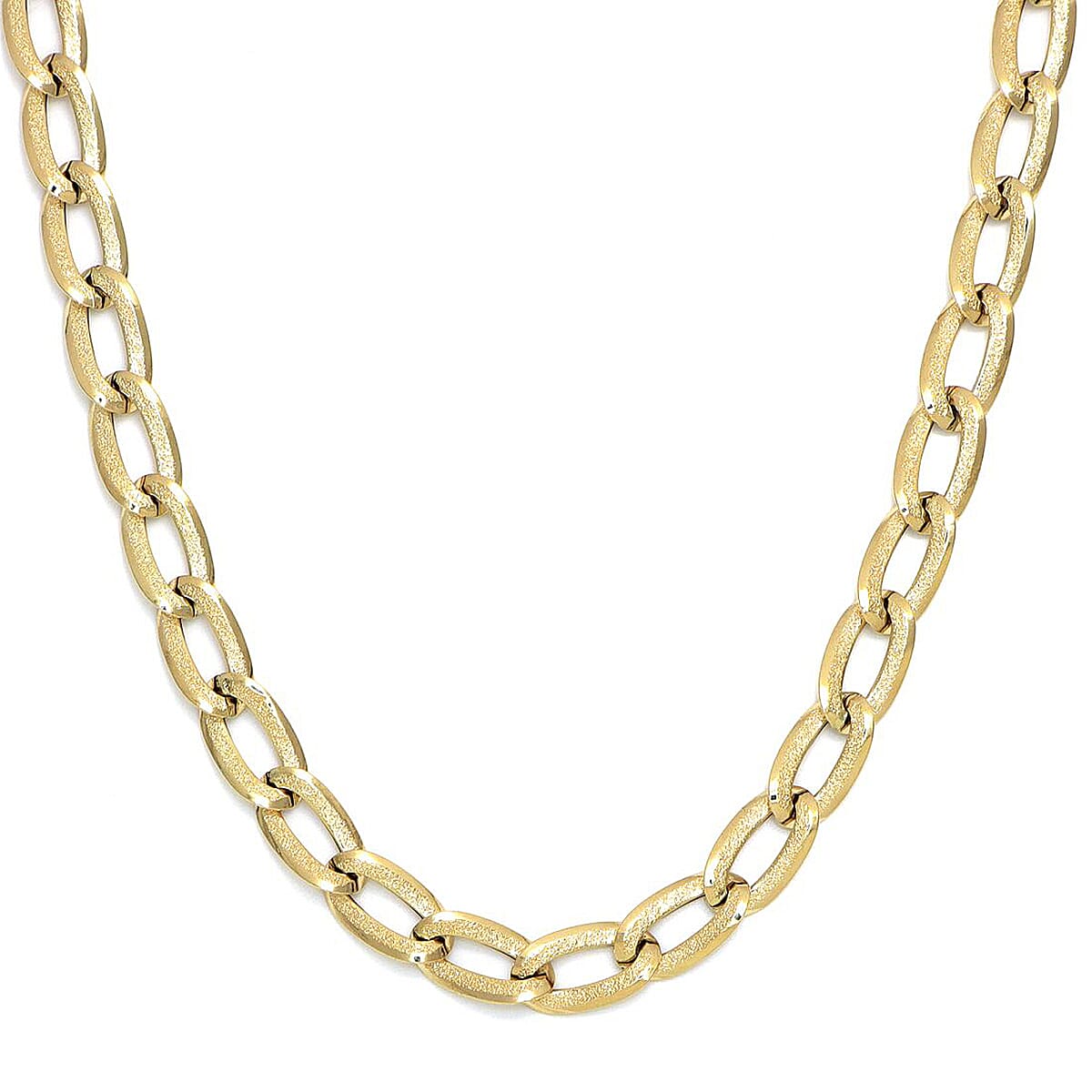 Maestro Collection 9K Yellow Gold Necklace (Size - 20), Gold Wt. 8.10 Gms.