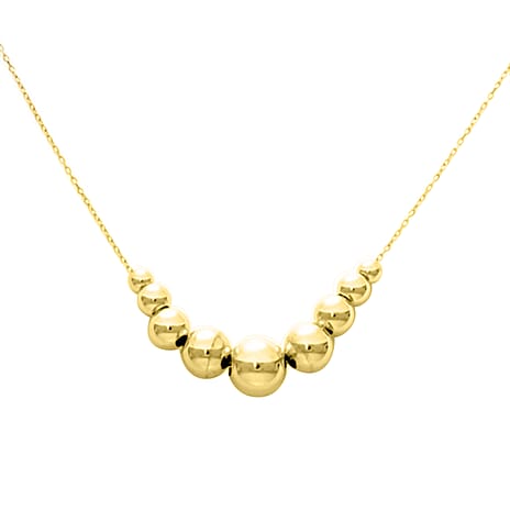 Designer Inspired Maestro Collection - 18K Yellow Gold Necklace (Size - 18)