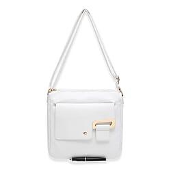 House Of Milano Everyday Crossbody Bag with Flap Closure - Orange