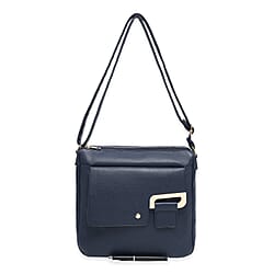 House Of Milano Everyday Crossbody Bag with Flap Closure - Orange