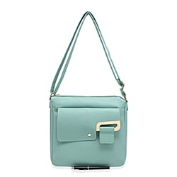 House Of Milano Everyday Crossbody Bag with Flap Closure - Orange