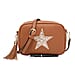 Metallic Star Detail Crossbody Bag