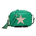 Metallic Star Detail Crossbody Bag
