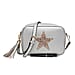 Metallic Star Detail Crossbody Bag