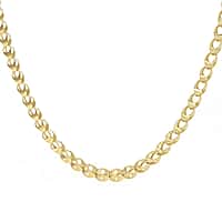 Maestro Collection -9K Yellow Gold Confetti Necklace (Size 20 with Ext) Gold Wt. 13.01 Gms.