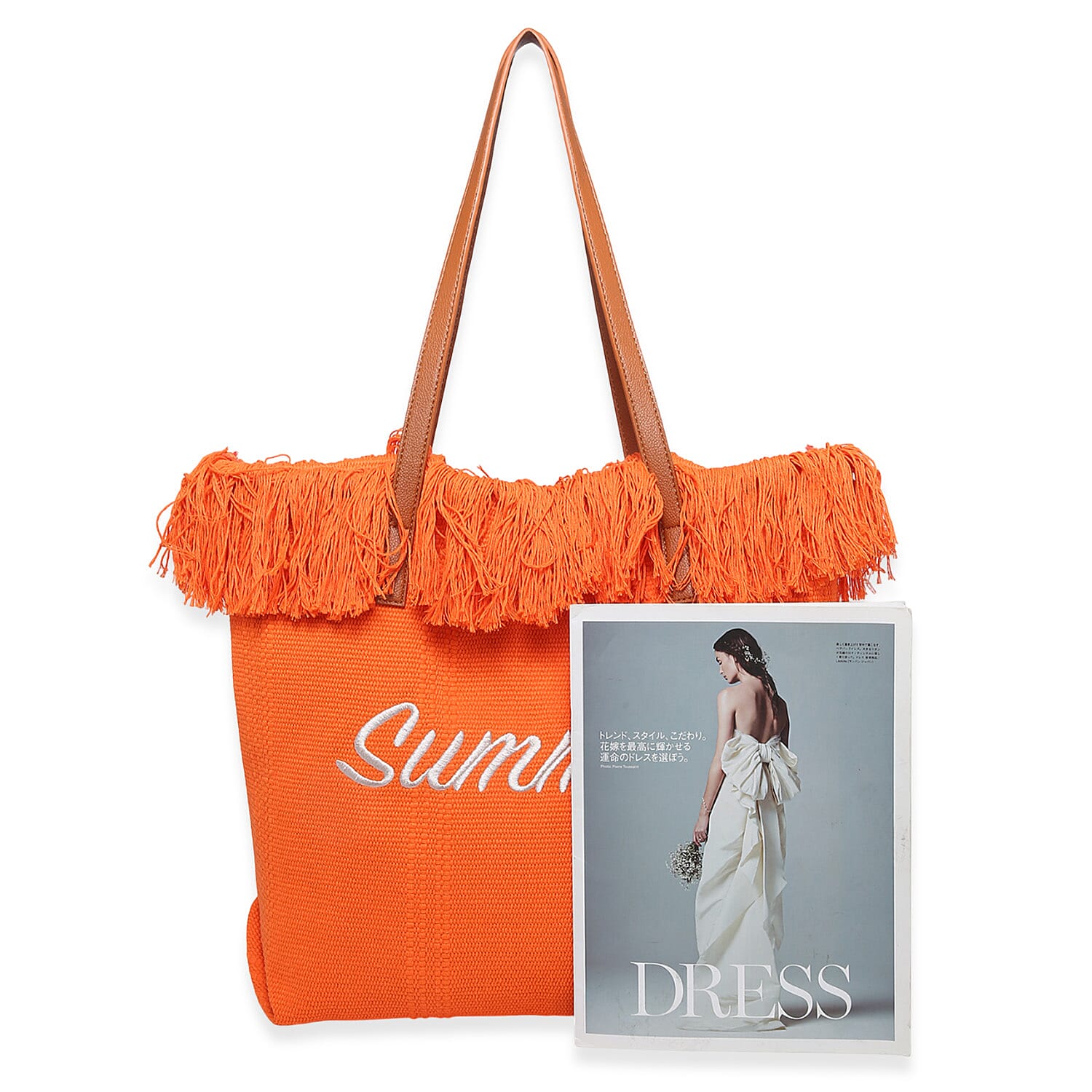 Close Out - House Of Milano SUMMER Tote Bag - Orange