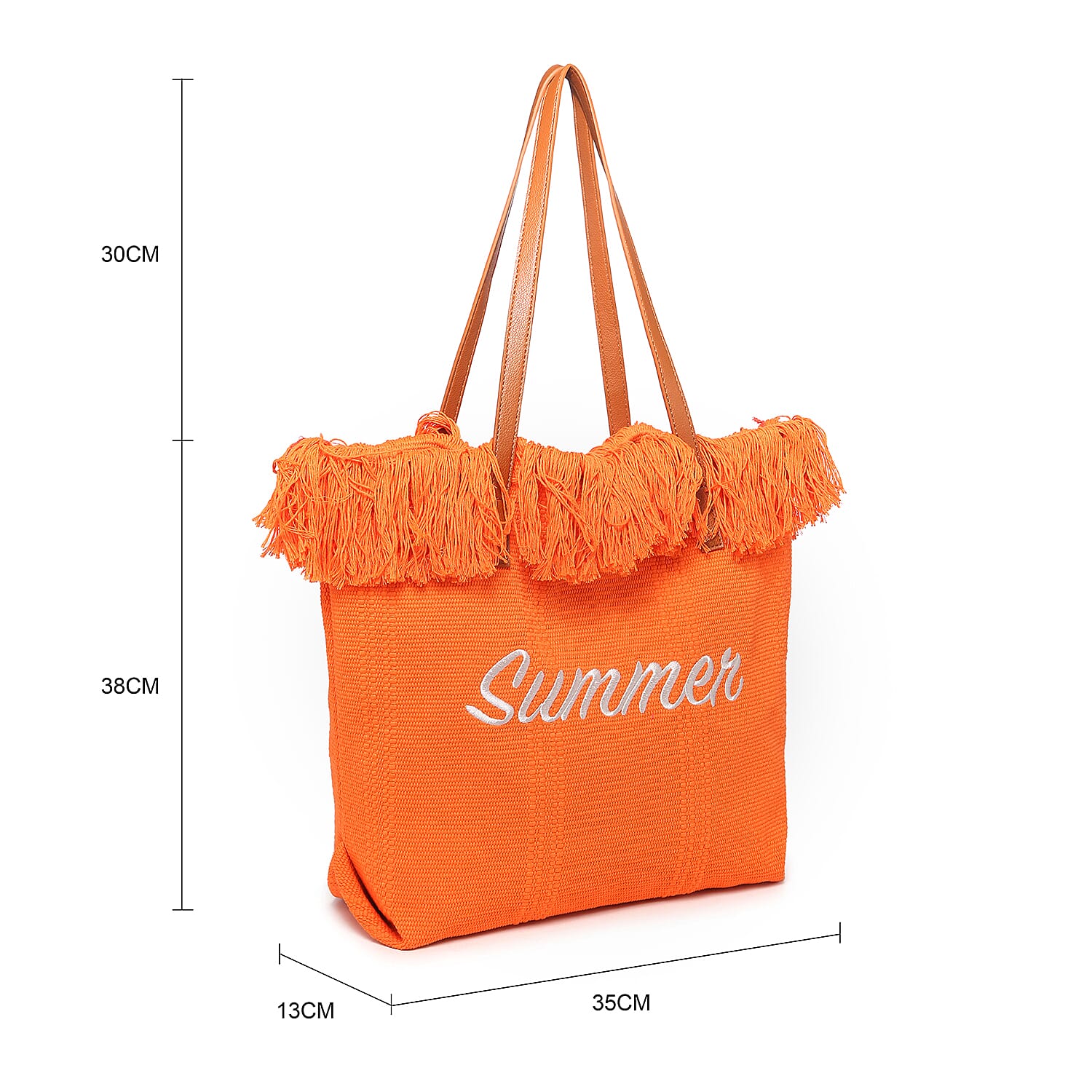 Close Out - House Of Milano SUMMER Tote Bag - Orange