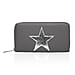 Close Out Deal - House of Milano - Metallic Star Long Wallet - Navy