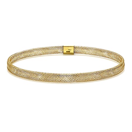 Vicenza Showcase Deal - 9K Yellow Gold Stretchable Omega Bangle Vicenza Showcase Deal - 9K Yellow Gold Stretchable Omega Bangle