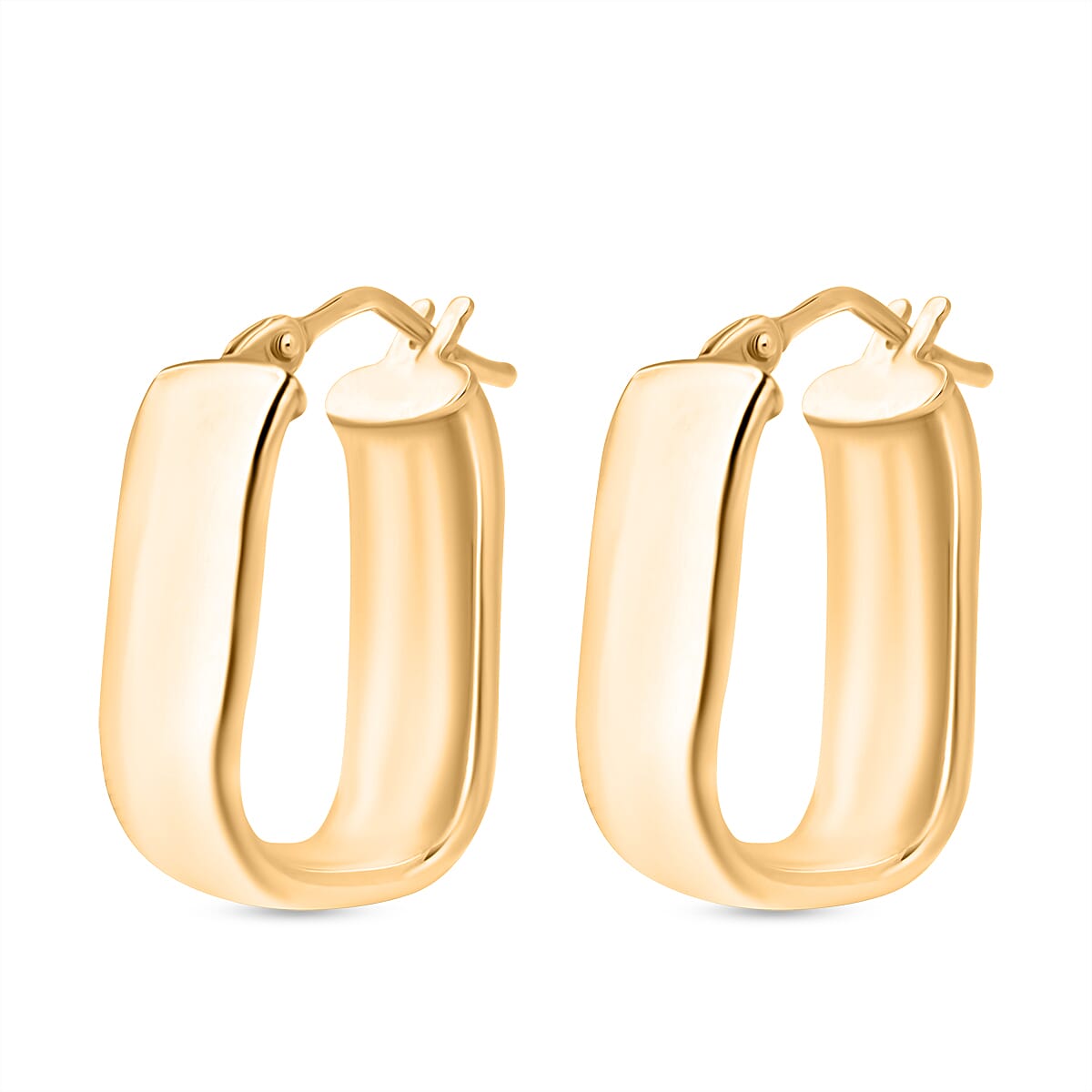 Maestro Collection - 9K Yellow Gold Earring with Clasp