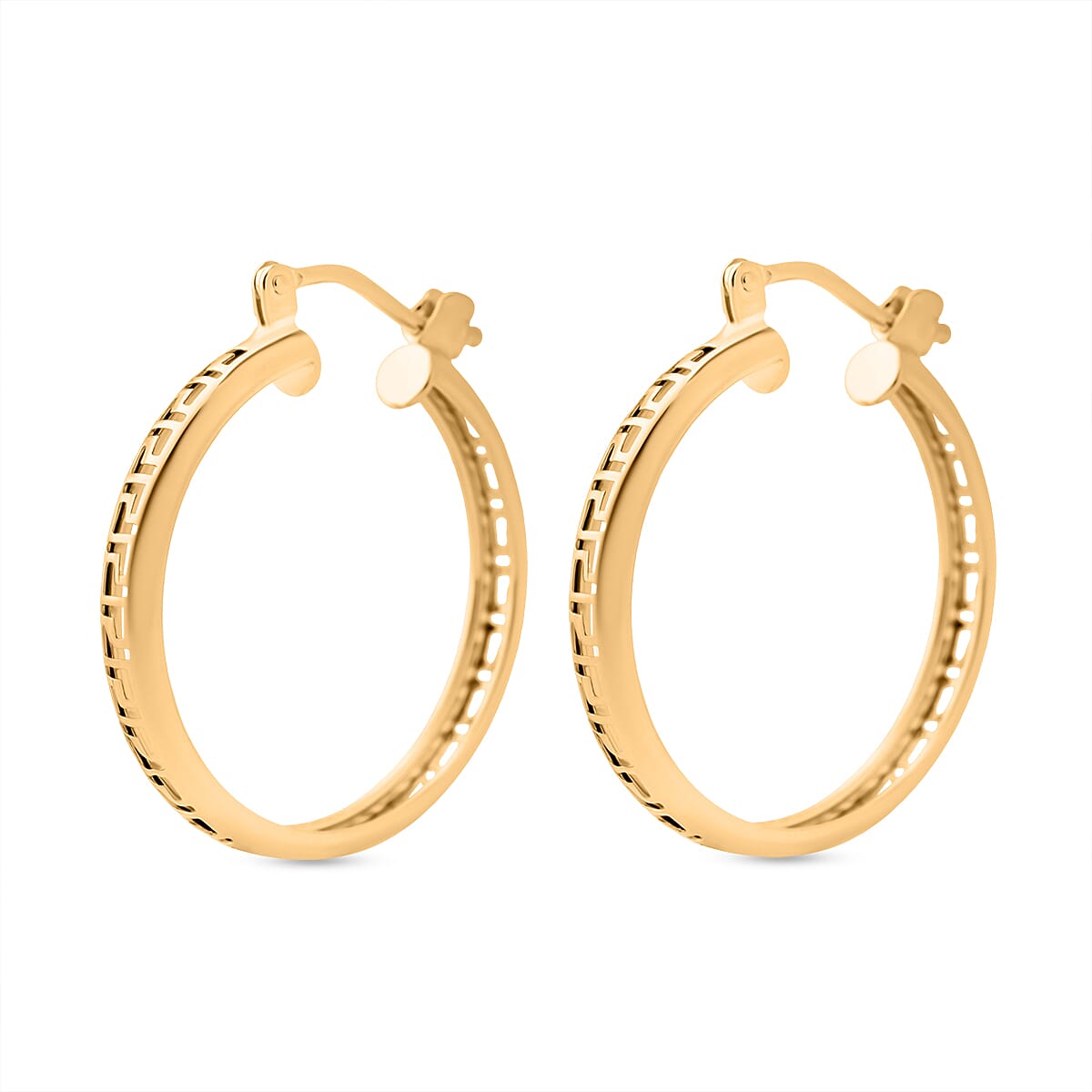 Maestro Collection - 9K Yellow Gold Earring with Clasp. Gold wt 2.00 Gms