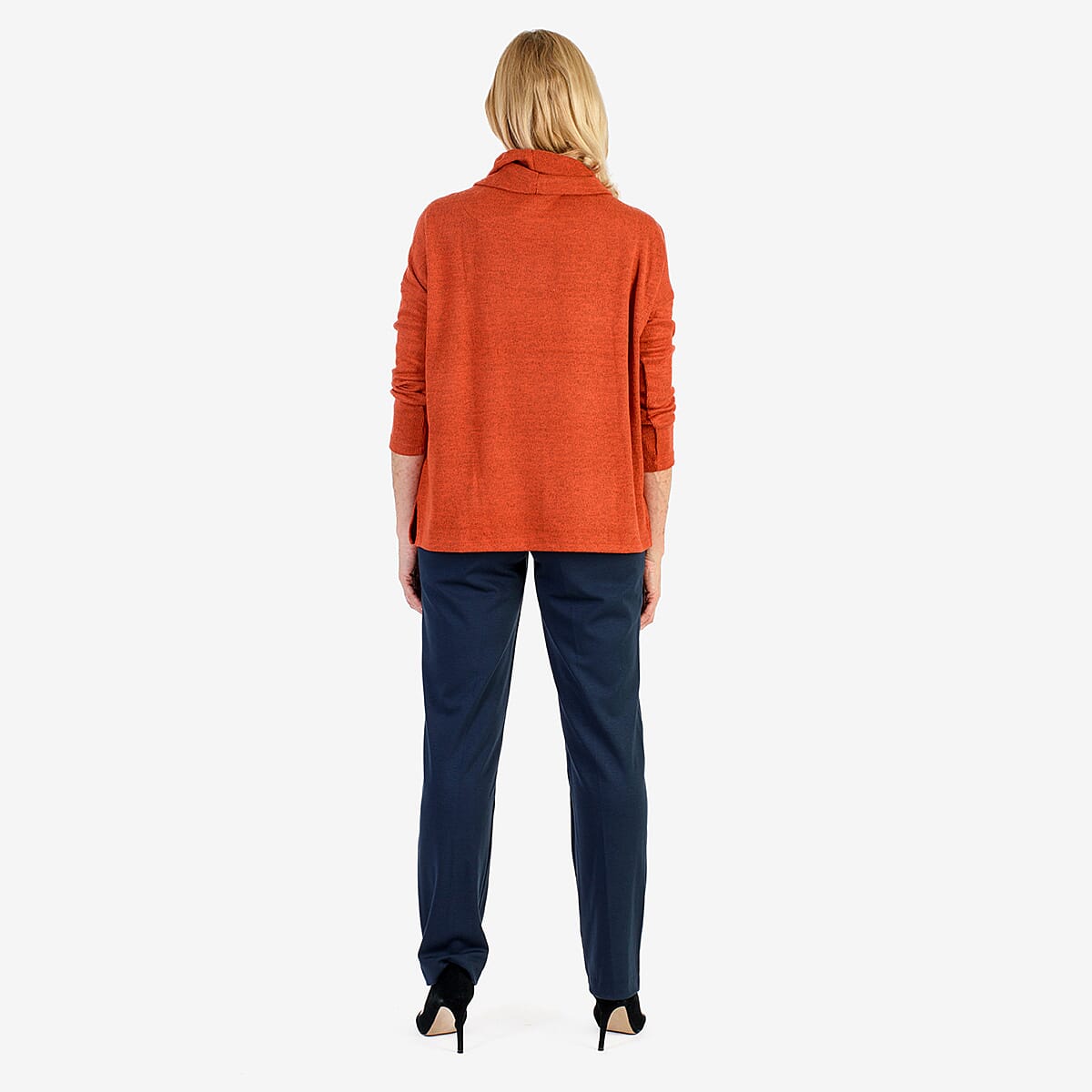 Pure &amp; Natural Drop Shoulder Top With Cowl Neck 